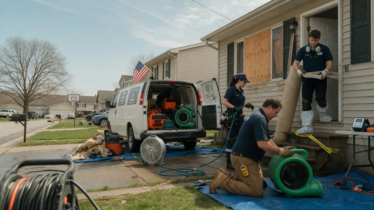 Water Damage Restoration in Duke Center, PA near me